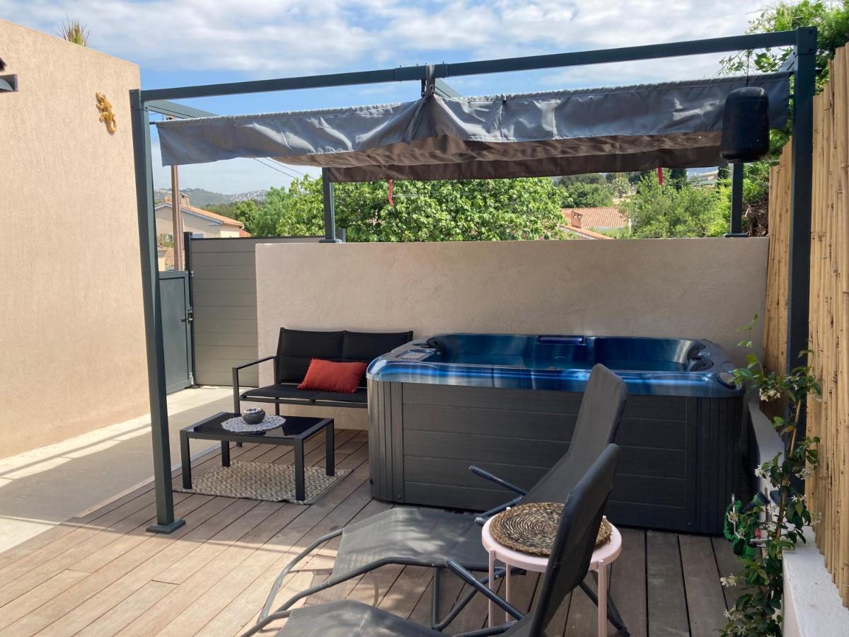 Villa Celina Accessible Pmr Sanary-sur-Mer Exterior foto